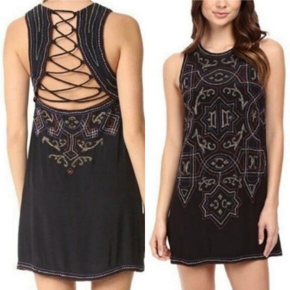 Free People Mandala Size 2 Shift Dress - Picture 1 of 8